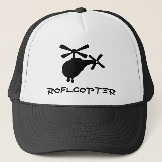 ROFLCOPTERの帽子 キャップ (正面)
