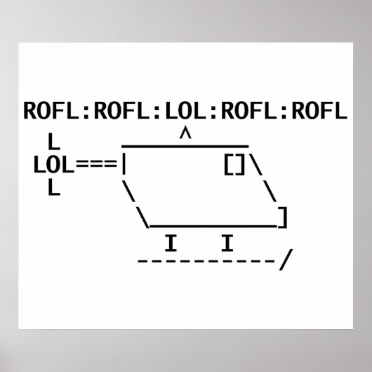 ROFLcopter ポスター (正面)