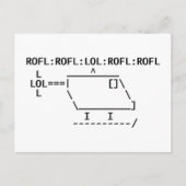 ROFLcopter ポストカード (正面)
