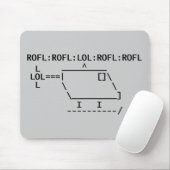 ROFLcopter マウスパッド (マウス)