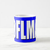 ROFLMAOのマグ コーヒーマグカップ (中央)