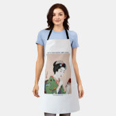 roge日本のを申し込む女性 – Goyou Hashiguchi エプロン (着用した状態)