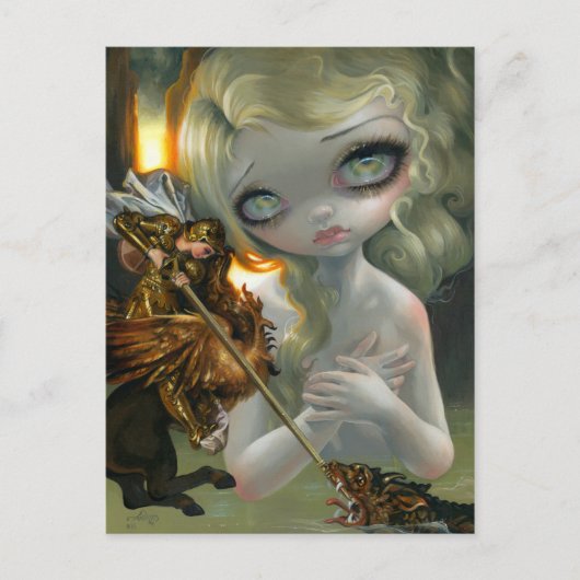 「Roger and Angelica」ポストカード ポストカード (正面)