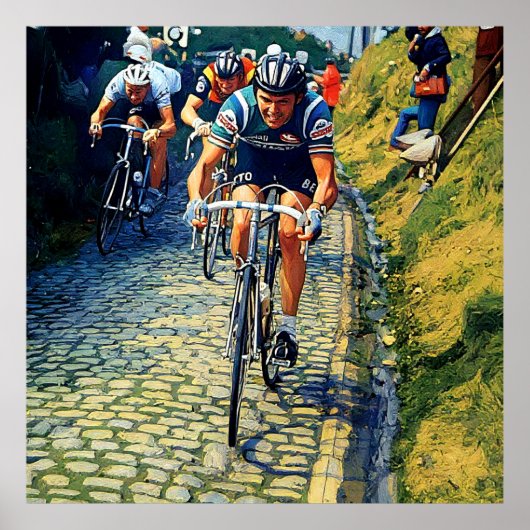 Roger de Vlaeminck Tour of Flanders 1978 ポスター (正面)