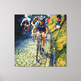 Roger de Vlaeminck Tour of Flanders Koppenberg  キャンバスプリント