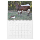 Roger & Elaineの2013 Pinzgauerカレンダー カレンダー (2月 2027)