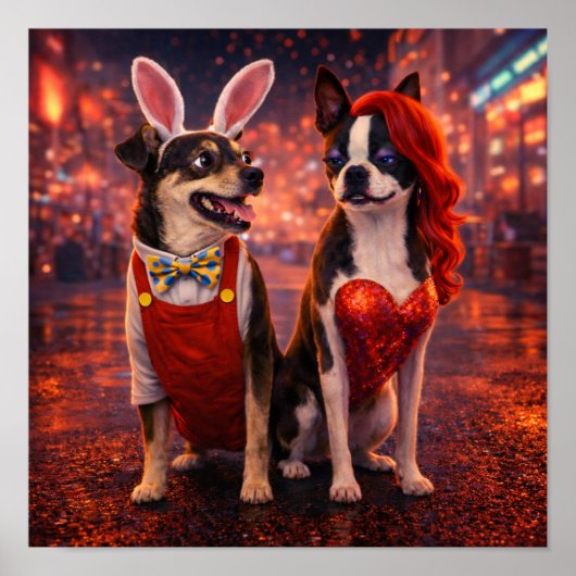 "Roger & Jessica" ポスター (正面)