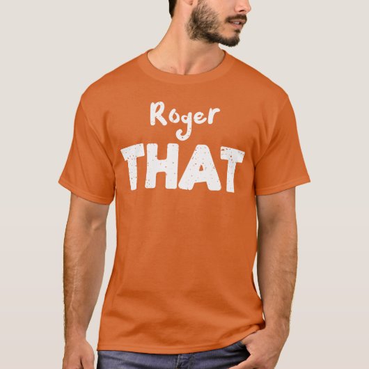 Rogerhat スポーツ tシャツ (正面)