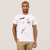 Rogers BrosによるUSAカリフォルニア Tシャツ (正面フル)