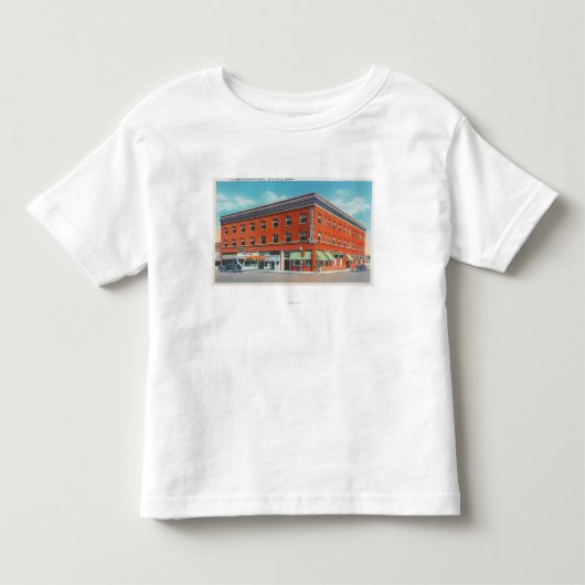 Rogersonの新しいホテルの外観 トドラーTシャツ (正面)
