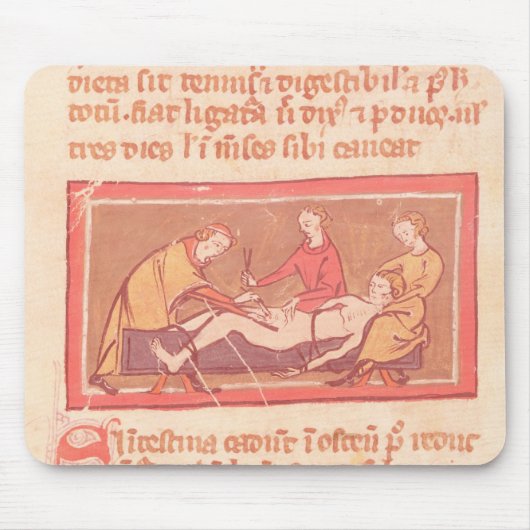 「Rogier de Salerne著外科の本」の版 マウスパッド (正面)