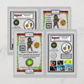 Rogmort Presents Roentgenium Trading Card ポストカード (正面/裏面)