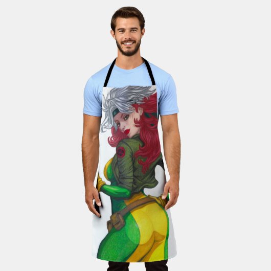 Rogue エプロン (着用した状態)