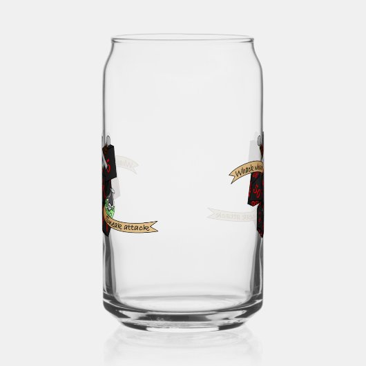 Rogue Dice Design ガラス缶 (右)