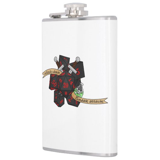 Rogue Dice Design フラスク (左)