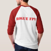 Rogue FPV Mens 3/4スリーブ – Roguey Riot Freedom Tシャツ (裏面)