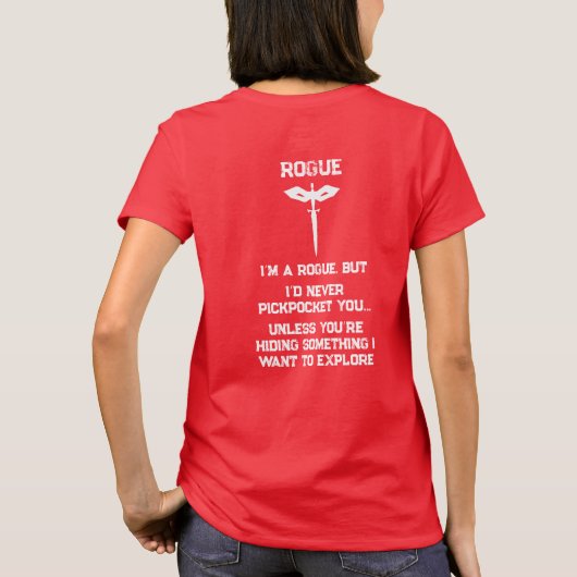 Rogue Pickpocket You Tシャツ (裏面)