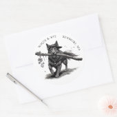 Rogue & Rye The Druid Sticker 3in ラウンドシール (封筒)