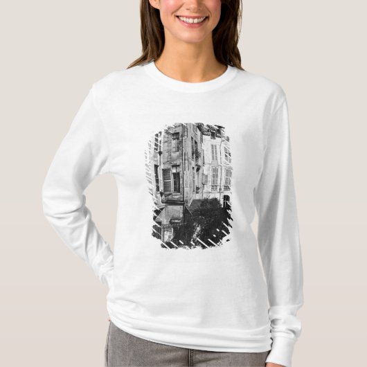 Rohanの中庭、パリ1858-78年 Tシャツ (正面)