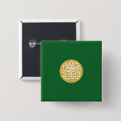 Rohingya Muslim Flag 缶バッジ (正面&裏面)