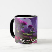 Rohit's Morning Teaカスタマイズ可パーソナライズされた能 マグカップ (正面左)