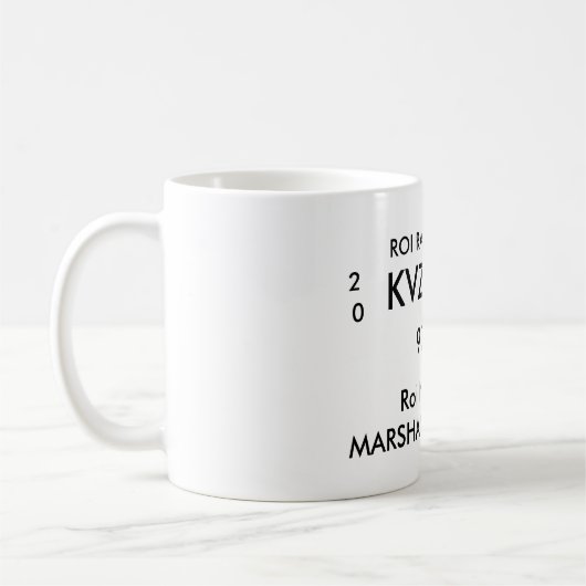 ROIのラットのマグ コーヒーマグカップ (左)