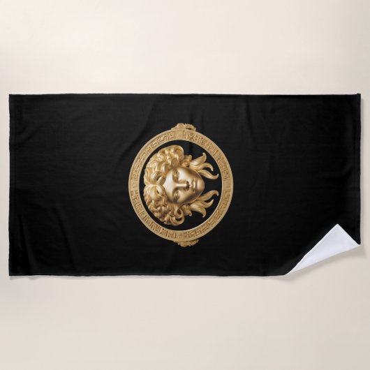 Roi du Soleil ビーチタオル (正面)