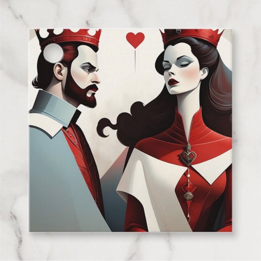 Roi et reine de cœur フェイバータグ (正面)