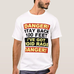Roidの範囲の警告 Tシャツ