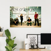 ROJバンドチェーンリンクフェンスポスター ポスター (ホームオフィス)