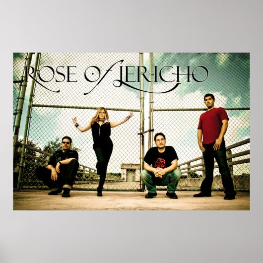 ROJバンドチェーンリンクフェンスポスター ポスター (正面)