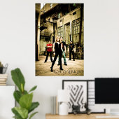 ROJバンド路地ポスター ポスター (ホームオフィス)