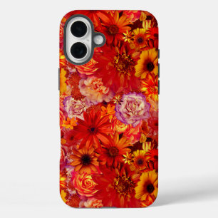 Rojoの花の明るい花束の豊富で猛烈なデイジー iPhone 16 Plusケース