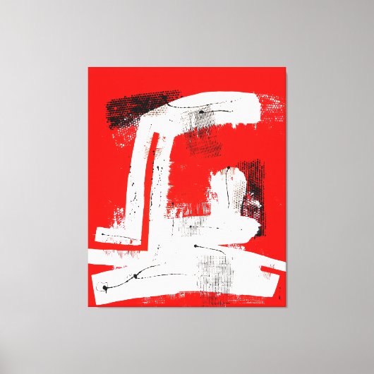 Rojo #102 キャンバスプリント (正面)