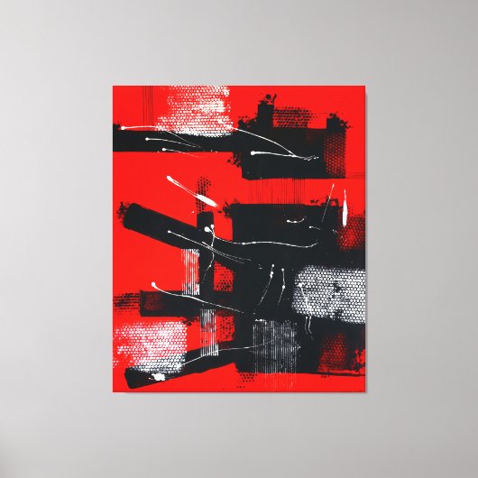 Rojo #103 キャンバスプリント (正面)