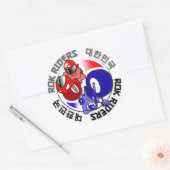 ROKライダーのステッカーシート ラウンドシール (封筒)