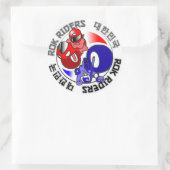 ROKライダーのステッカーシート ラウンドシール (バッグ)