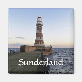 Roker Lighthousem、Sunderland uk マグネット
