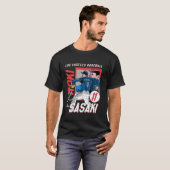 Roki Sasaki  Los Angeles D MLB Baseball Players ML Tシャツ (正面フル)