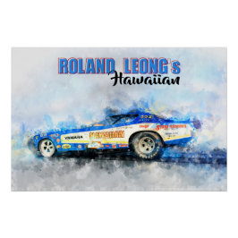Roland Leong Hawaiian ポスター