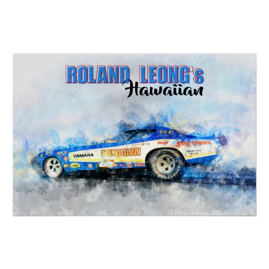 Roland Leong Hawaiian ポスター (正面)