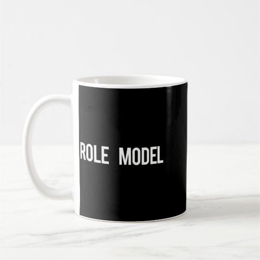 Role Model - Cool New Funny Models Gift Tee コーヒーマグカップ (左)