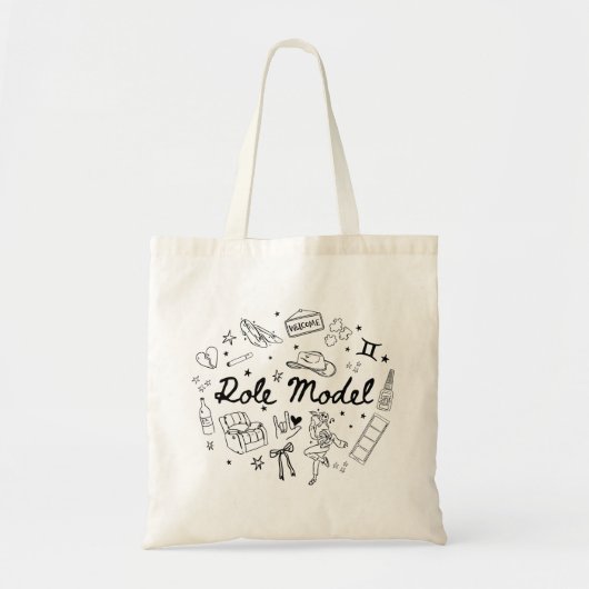 Role Model Fan Tote Bag - Role Model Bag トートバッグ (正面)