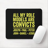 Role Models are Convicts Joseph Paul Peter John マウスパッド (マウス)