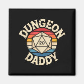 Role Playing Gamer Dad Rpg Master Tabletop Funny R マグネット (正面)