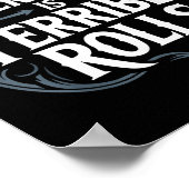 Role Playing Gamer Rpg Master D20 Tabletop Funny R ポスター (角)