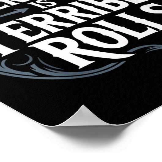 Role Playing Gamer Rpg Master D20 Tabletop Funny R ポスター (角)