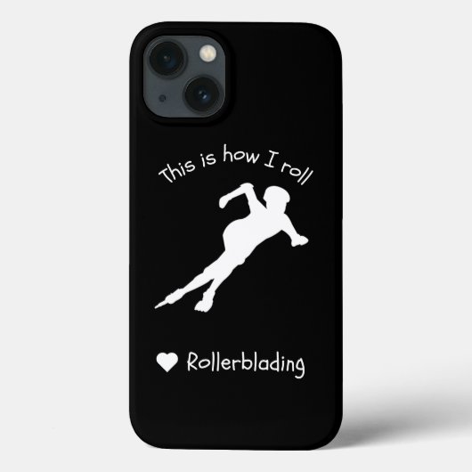 Rolerblading私のスポーツのホビー転がおもしろいビーの方法 Case-Mate iPhoneケース (裏面)