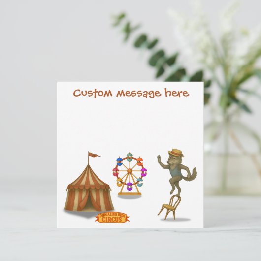 Rolf wolf balancing act カード (スタンド正面)