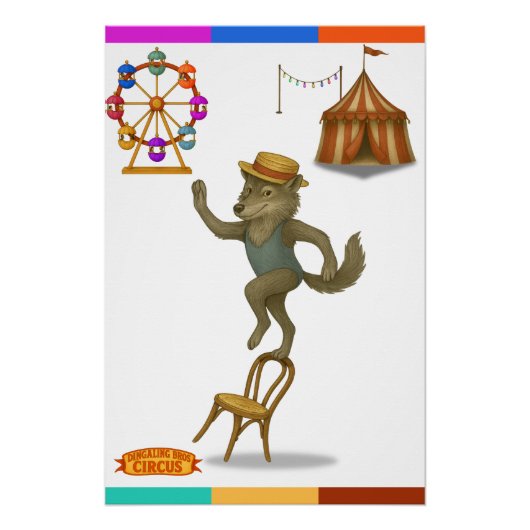 Rolf wolf balancing act ポスター (正面)